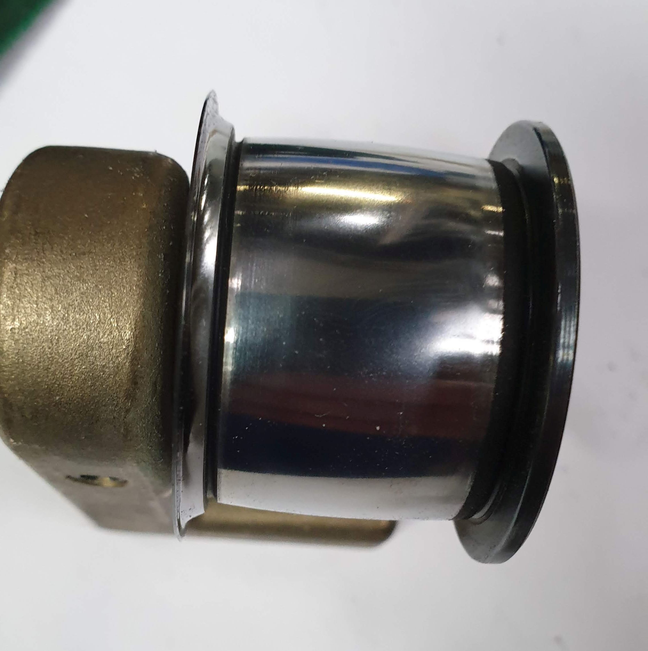 sharp edge of a pulley